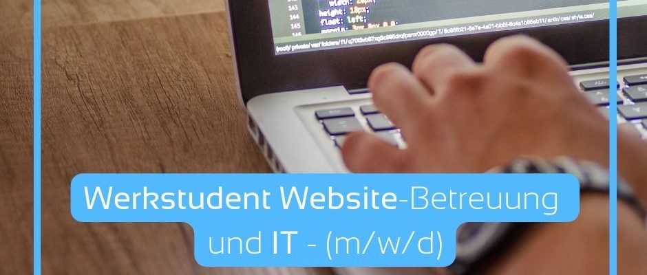 Werksstudent Website-Betreuung und IT